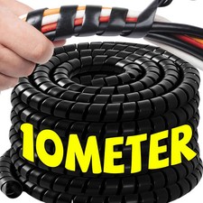 Spiral Cable Wire Wrap Computer Cord Management Winding Tube Flexible Cable Prot picture