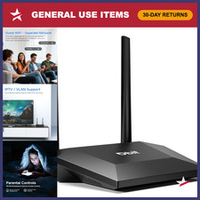 N300 2.4GHz WiFi Router, WISP Repeater, Secure Internet for Smart Home, Easy Set picture