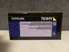 Lexmark 701HY | 70C1HY0 High-Yield Yellow Toner Cartridge CS310 CS410 CS510 picture