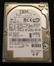 IBM Travelstsr 20GB 2.5
