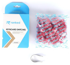 Ranked Keyboard Switches 65 Pack Hand Selected Mechanical Switches Puller SEALED picture
