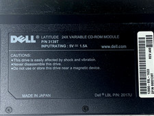 Dell Latitude Laptop 24x CD-ROM Module, PN 3139T picture
