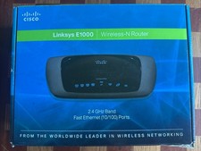 CISCO Linksys E1000 Wireless-N Router 802.11 B/G/N Wireless Broadband Used picture
