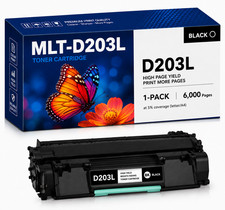 MLT-D203L 203L Black Toner Cartridge Replacement for ProXpress M3370FD M3870FW picture
