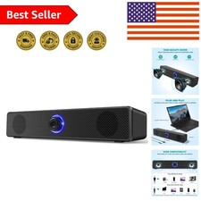 Compact USB-Powered Computer Speakers with Immersive Stereo Sound Experience picture