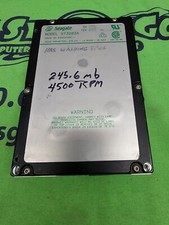 Vintage Seagate ST3283A 245MB Internal IDE Hard Drive HDD picture
