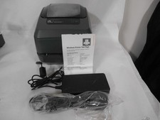 Zebra GK420T USB Direct and Thermal Label Tag Printer GK420 w/ power supply picture