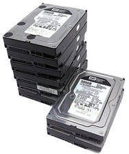 Lot of 8 Western Digital 500GB 7200 RPM SATA 3.5
