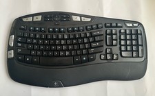 Logitech K350 Comfort Wave Wireless Keyboard No USB Doggle picture