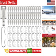 Heat Cable Roof Clips and Spacers Kit Compatible With All Roof Types 90pcs Si... picture