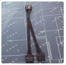 D-port One In Two Wire Large 4P Cable Black 18AWG Parallel IDE Power Supply Line picture