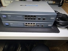 Lot Of 2 Linksys RV082 100 Mbps 8-Port 10/100 Wired Router picture