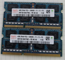 Hynix 8GB DDR3 RAM 2 x 4GB 2Rx8 PC3-12800S SODIMM Laptop HMT351S6CFR8C-PB picture