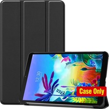 Trifold Stand Cover Case for LG G Pad 5 10.1 Inches, Lightweight, Black picture