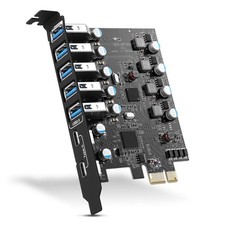 PCI-E to USB 3.0 7-Port(2X USB-C - 5X Type-A) Expansion Card,PCI Express USB ... picture