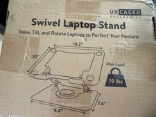 Uncaged Ergonomics Swivel LaptopStand picture