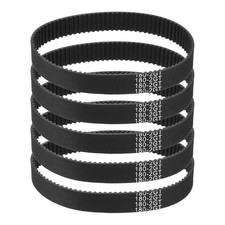 180mm GT-2 Timing Belt, 5pcs 9mm Width 2mm Pitch 3D Printing Closed Loop, Black picture