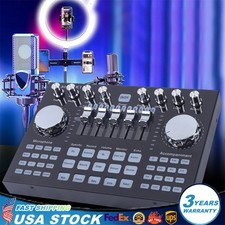 Digital Audio Mixer Network Live Sound Card K1 Audio Mixing Console for PC Phone picture