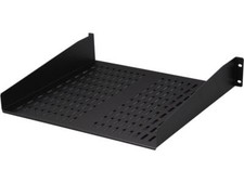 StarTech.com CABSHELFV 2U 16 in Universal Vented Rack Mount Cantilever Shelf - F picture
