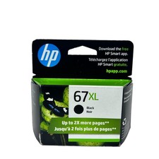 New Genuine HP 67XL 3YM57AA Black Ink Cartridge OEM Original Sealed Exp 2027 picture