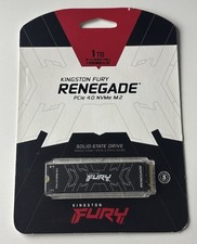 Kingston Fury Renegade PCIe 4.0 NVMe M.2 SSD Series SFYRS/1000G 1TB picture