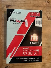 Sapphire Pulse RX 5700 XT 8GB Used in Box Graphics Card picture