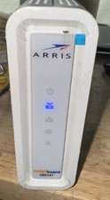 ARRIS SURFboard SB6141 Internet 1.4 Gbps DOCSIS 3.0 -12VDC .White picture
