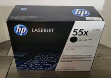 HP 55X High Yield Black Original LaserJet Toner Cartridge (12,500 Pages) CE255X picture