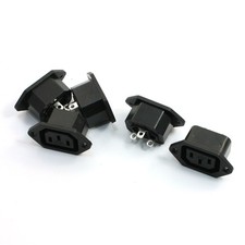 5 Pcs IEC 320 C13 Screw Type Outlet Power Socket Connector AC 250V 10A picture