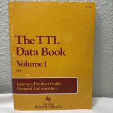 The TTL Data Book 1984 Indexes, Product Guide General Info Texas Instruments picture