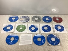 Dell Vintage Discs 13 Lot Drivers Utilities OS Resource Software Adaptec WinDVD picture
