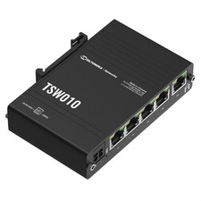 TSW010000000 Teltonika TSW010 DIN Rain Switch 5 x Fast Ethernet (10/100) Pow ~D~ picture