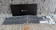 XVX Low Profile Keycaps 144 Black/White; With Tool 🔥New🔥 picture