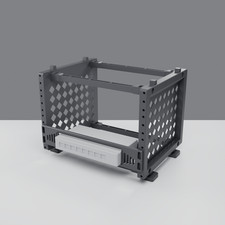 10 Inch Rack Mount 1U for Zyxel GS1200-8 8-Port Gigabit Switch Homelab PETG picture