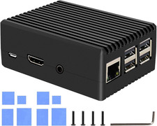 P252 Heavy-Duty Aluminum Alloy Metal Case for Raspberry Pi 3B+/3B picture