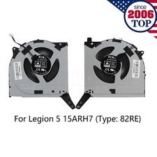 New 5V CPU+GPU Fan for Lenovo Legion 5 15ARH7 82RE 15IAH7 82RC FPPF picture