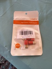 JXMOX USB Type C to Adapter 4 Pack High Quality Digital Adapter Red New picture