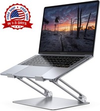 Soporte para portátil de escritorio, soporte de aluminio metálico para MacBook picture