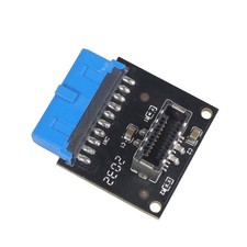 Type C USB3.1 Front Panel Socket USB 3.0 19 Pin to TYPE-E 20Pin Header Adapter picture
