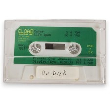 Vintage Nov. 1981 Original CLOAD Magazine Cassette Level 2 16K for TRS-80 picture