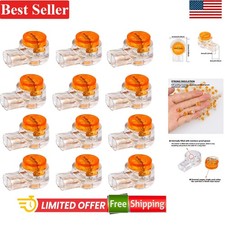 200Pcs Waterproof Gel-Filled K1 Butt Splice Telephone Wire Connectors picture