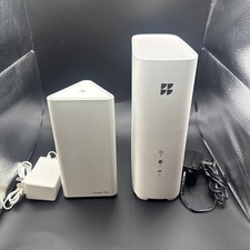 Google Fiber Wi-Fi Combo 6E Router 5-Port 6GHz GR6EXX0C & Mesh Extender GFEX310 picture