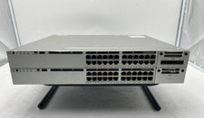 LOT of 2 Cisco WS-C3850-24PW-S Network Switch 24 Port Gigabit Ethernet PoE+ picture