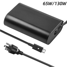 65W/130W USB-C Type C Laptop Charger for Dell Latitude XPS Inspiron Precision picture