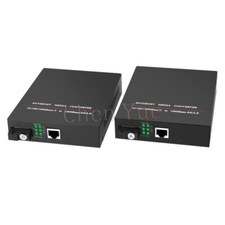 1 Pair Fiber Media Converter Gigabit 10/100/1000M SM Single Fiber SC Port 20KM picture