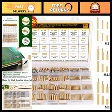 480Pcs M2 M2.5 M3 Standoffs Screws Nuts Kit for DIY PC Build, Raspberry Pi, Elec picture