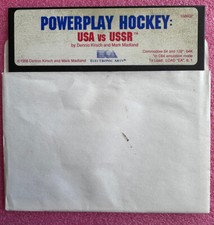 POWERPLAY HOCKEY: USA vs USSR - Game Commodore C 64 / 128 - DISK 5.25