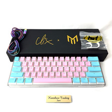 Clix x Matrix Official Gaming Keyboard 60% Cotton Candy picture