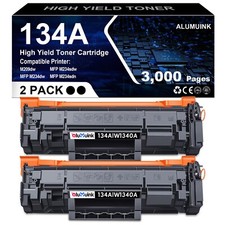 2PK Black 134A Toner for HP 134A with Chip LaserJet MFP M234sdw M234dw, M209dw picture