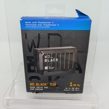 Open Box, WD_Black D30 Game Drive SSD 1TB PlayStation 5 PS5 Western Digital picture